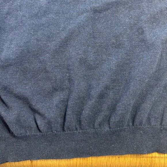 Talbots New Petites Size P Blue Long Sleeve Knit - Picture 6 of 8